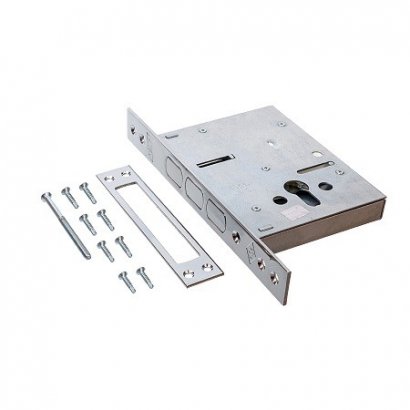 Замок врезной KALE KILIT 287D-BS60-CP-(SP)-STB 287D0000003