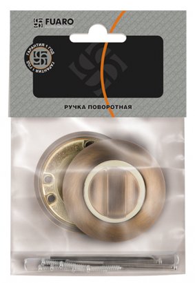 Ручка поворотная BK6.R.RM54 (BK6 RM) ABG-6 зелёная бронза