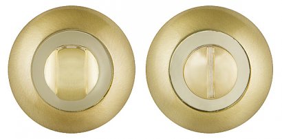 Ручка поворотная BK6.R.TL54 (BK6 TL) SG/GP-4 матовое золото/золото