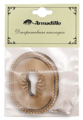 Накладка на цилиндр ESC.C.CL/OV (ET-DEC CL) BB-17 коричневая бронза