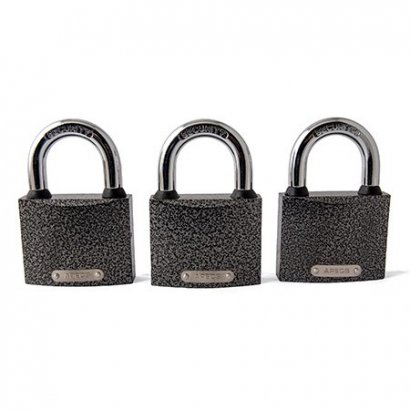 Замки навесные Apecs PD-01-63 (3Locks+5Keys)