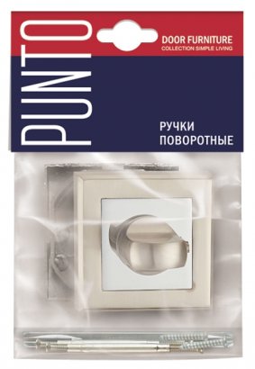 Ручка поворотная BK6.K.QL52 (BK6 QL) GR/CP-23 графит/хром