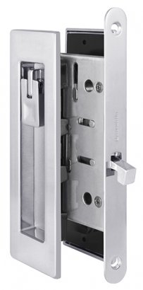 Защелка с ручками для раздвижных дверей SH.URB153.KIT011-BK (SH011 URB) СP-8 хром
