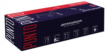 Доводчик дверной SDC2030 WH 40-55 кг (белый)