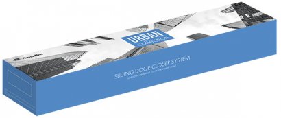 Доводчик дверной со скользящей тягой DCSLIDER85 (DCS-85) BR (коричневый)