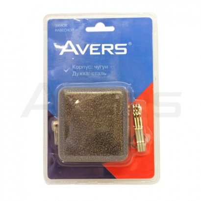 Замок навесной Avers PD-15-90-Blister