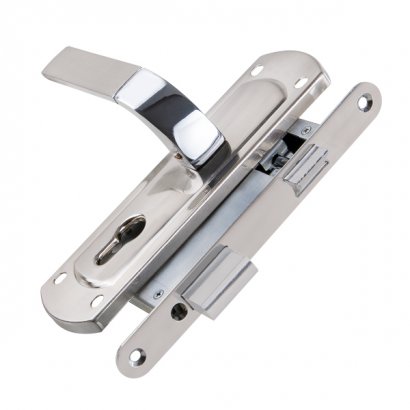 Замок цилиндровый с ручкой LOCKSET25.ORION.5558-1 (KIT P25 5558 ORION) SN/CP мат.никель/хром