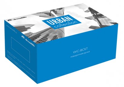 Ручка поворотная BKW8.R.URB52 (BKW8/URB) BPVD-77 вороненый никель