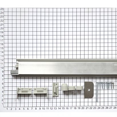 Порог автоматический накладной Athmer Isolporte Deco silver, silicone (Серебристый) L=830мм