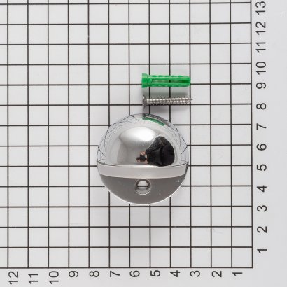 Дверной упор DOORLOCK V SPHERE CR, полированный хром, серия Variant