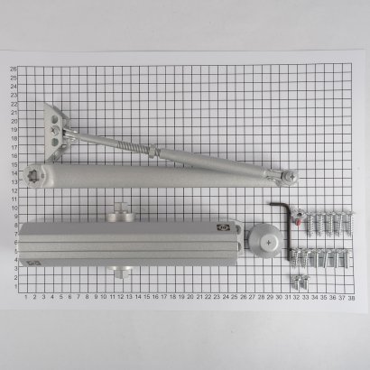 Дверной доводчик DOORLOCK DL180A BC EN 1-6/7 серебристый