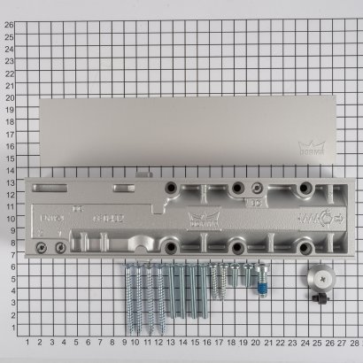 Дверной доводчик dormakaba TS83 3-6 BC серебристый