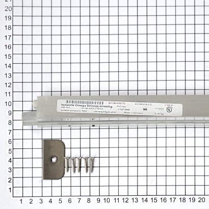 Порог автоматический Athmer Isolporte Omega Silicone single (Серебристый) L=930мм