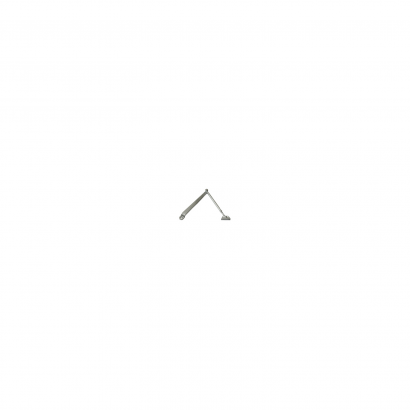 Тяга Рычажная стандартная для доводчика DORMA TS71, 72, 73V, 83 серебристая