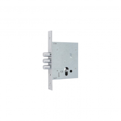 Замок дверной DOORLOCK 9257С, цилиндровый, хромированный