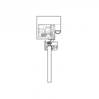 Дверная петля SIMONSWERK Tectus TEG 310 2D 040 скрытая, матовая нержавеющая сталь