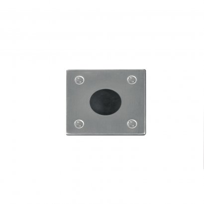 Кнопка напольного (ножного) выключателя (нержавеющая сталь + резиновая кнопка + пневмошланг 7 м, без механизма пневматического выключателя