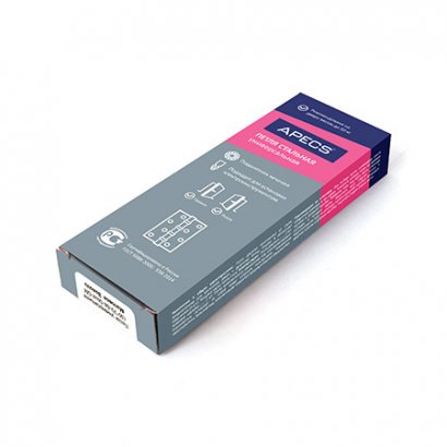 Петля врезная Apecs 100*70-B4-Steel-GRF