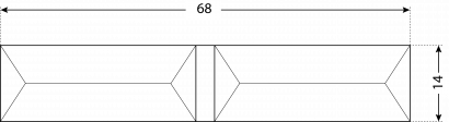 АЛЛЮР 14х68 с/подш  капл. шарнир-петля под сварку (192,12)