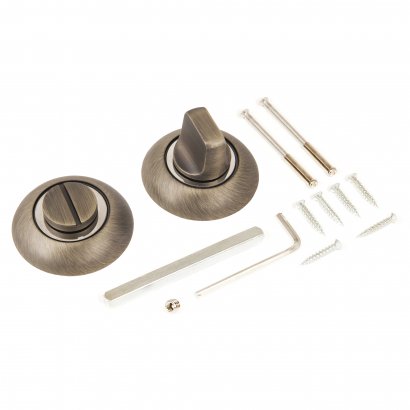 Сантехническая завертка к ручкам АЛЛЮР АРТ BK-R1 MAB(3132) мат.бронза