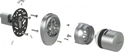Электронный замок ROTATOR EL.RT01.01 BL черный