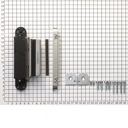 Дверная петля SIMONSWERK Tectus TEG 310 2D 040 скрытая, матовая нержавеющая сталь