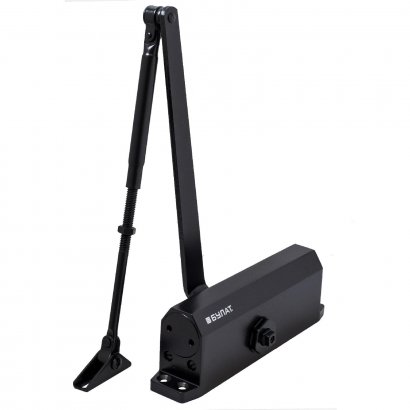 БУЛАТ Доводчик дверной ДД 504/4 A-B (60-120 кг) черный