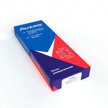 Петля накладная Avers 100*75*2,5-B2-G