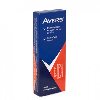 Петля накладная Avers 100*63*2-B2-CR