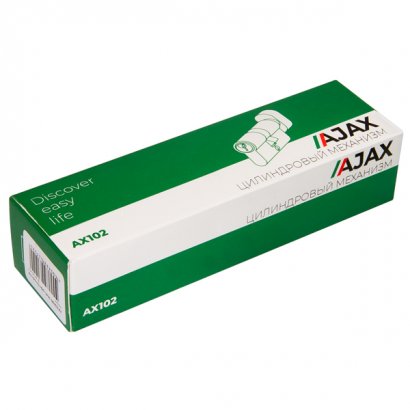 Цилиндровый механизм (AX102/60) AX1002Knob60 (25+10+25) CP хром с вертушкой