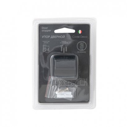 Упор дверной Code Deco DS-0020-BLM