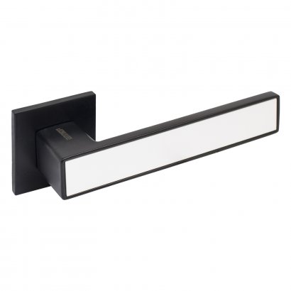 АЛЛЮР АРТ "ЛАНА" BL/W (861511) матовый черный/белый ЗАЩИТ.ПЛЕНКА Комплект ручек