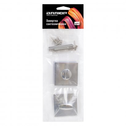 Сантехническая завертка к ручкам АЛЛЮР АРТ BK-S2 CP(6120) хром