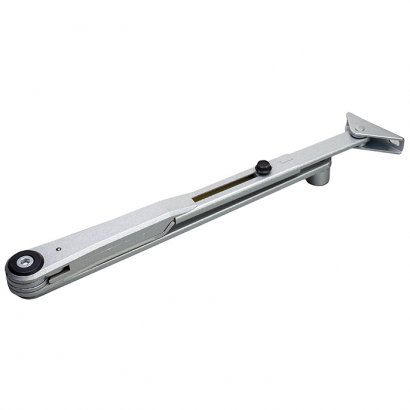 Тяга Рычажная для GEZE 2000/4000 Hold open, неотключаемая фиксация, серебристая