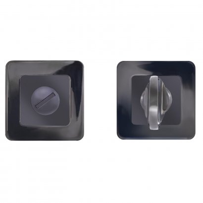 Сантехническая завертка к ручкам АЛЛЮР АРТ BK-S1 BT/BT(411414) черн.титан/черн.титан