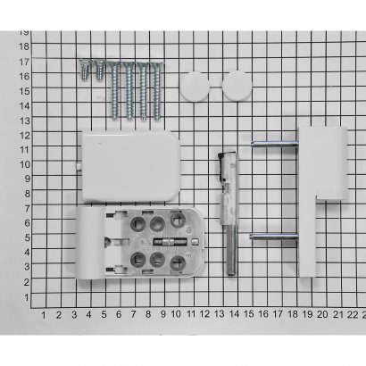 Дверная петля SIMONSWERK SIKU 3D Serie K 4045 накладная, белая