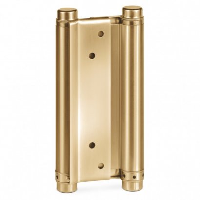 Пружинная двусторонняя (барная) петля для маятниковых дверей DAH-178, 2 шт., золото