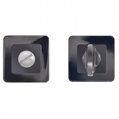 Сантехническая завертка к ручкам АЛЛЮР АРТ BK-S1 BT/BT(411414) черн.титан/черн.титан