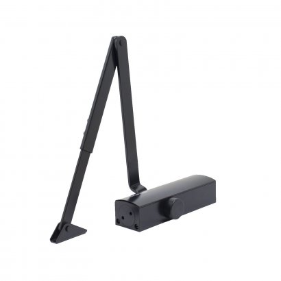 БУЛАТ Доводчик дверной PROFI (ПРОФИ) ДД 802/3 A-B (40-90 кг) черный, морозостойкий