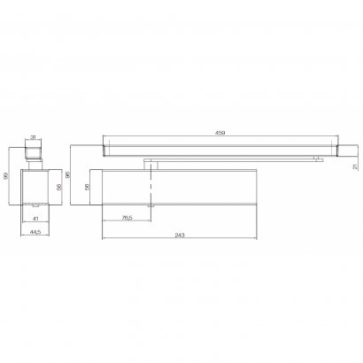 Доводчик ECO TS-31