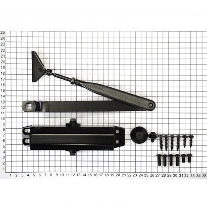 Дверной доводчик DOORLOCK  DL77N 4/5 черный