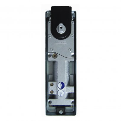 Дверной доводчик напольный GEZE TS500 NV c фиксацией на 90° EN1-4, серебристый