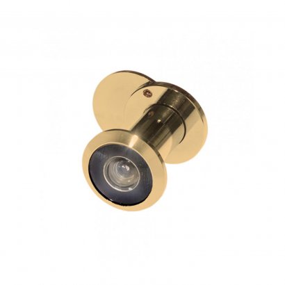 Глазок DOORLOCK DOORLOCK VA16/50-75mm/200° PB, полированная латунь