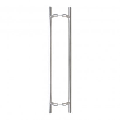 Ручка-скоба DOORLOCK PHS09/32/2ст, 1600 мм/1800  мм, SSS матовая нержавеющая сталь