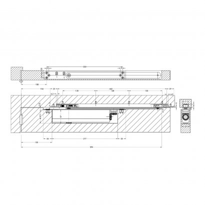 Дверной доводчик DOORLOCK DL700ITS /M 2-4 Серебристый
