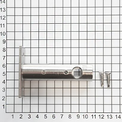 Задвижка дверная DOORLOCK 160/8, матовый никель