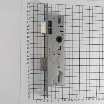 Замок дверной KFV RES 28-PZW/35-24-K-31-B, цилиндровый, оцинкованный