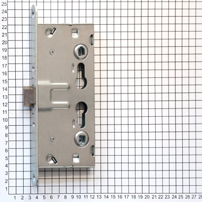 Замок дверной огнестойкий DOORLOCK V1739С, оцинкованный