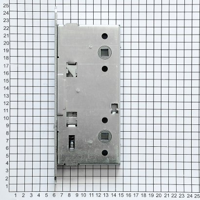 Замок дверной огнестойкий DOORLOCK ECO GBS 84 ZN, антипаник, для пассивной створки, оцикованный