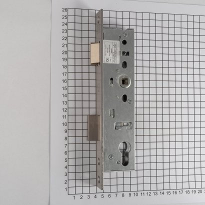 Замок дверной огнестойкий NEMEF 9673/08, антипаник,  нержавеющая сталь